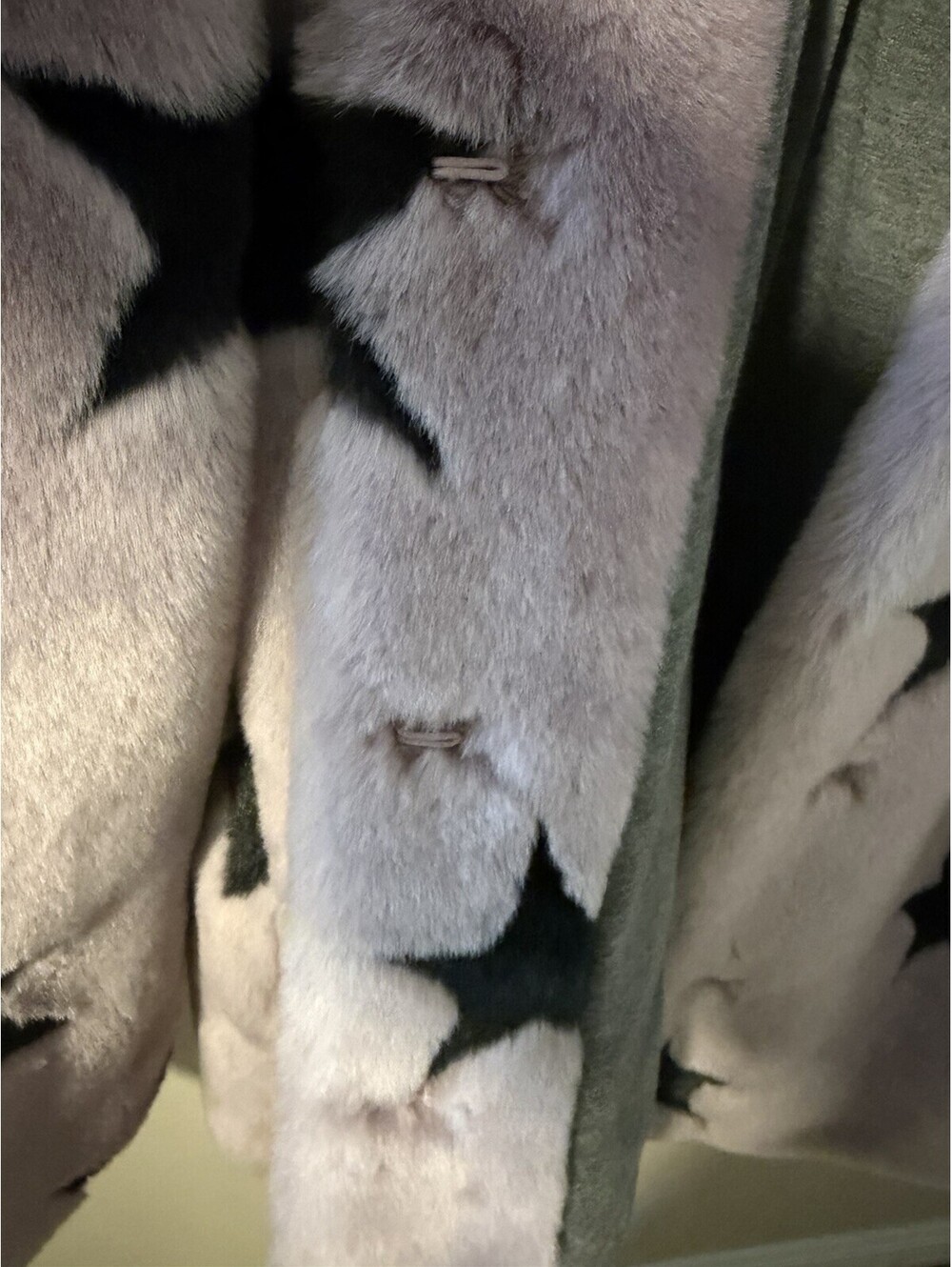 Avec Les Filles Faux Fur Coat Size S - Picture 6 of 11